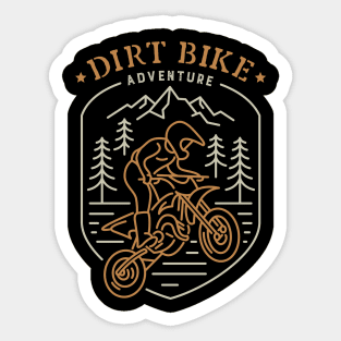 Dirt Bike 1 Sticker